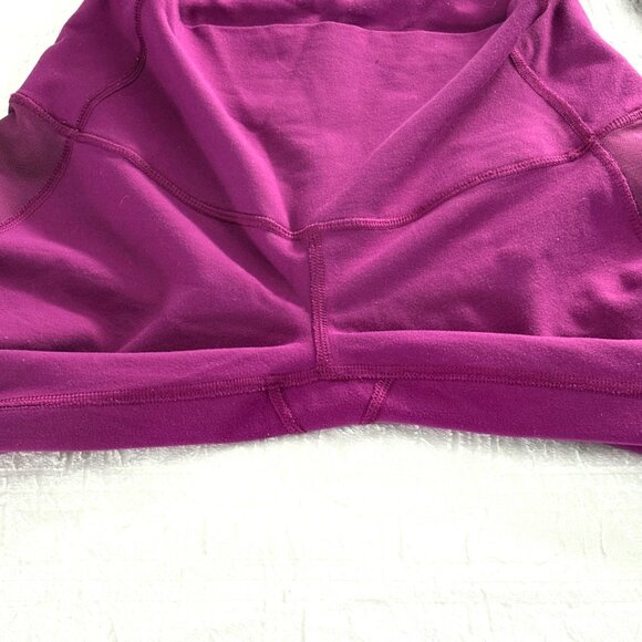 Lululemon Tranquil Tight 28" Regal Plum High-Rise Leggings Full-On Luon Mesh 4 - Picture 5 of 9
